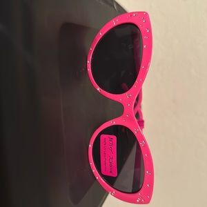Betsey Johnson pink sunglasses